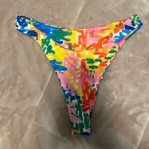 Aurelle cheeky bikini bottoms size medium never worn